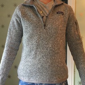 Gray Patagonia Pullover